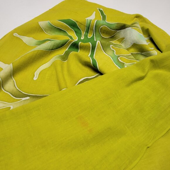 Womens Sarong Cotton Wrap, Handpainted Batik Wrapskirt Beach Pareo Beachwear-NEW - Picture 4 of 7